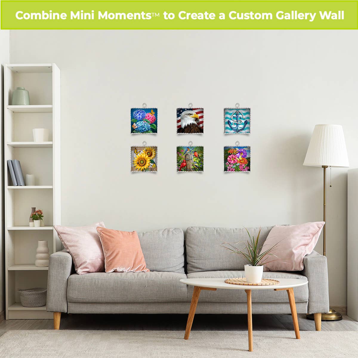 Colorful Hydrangeas Metal Mini Moment