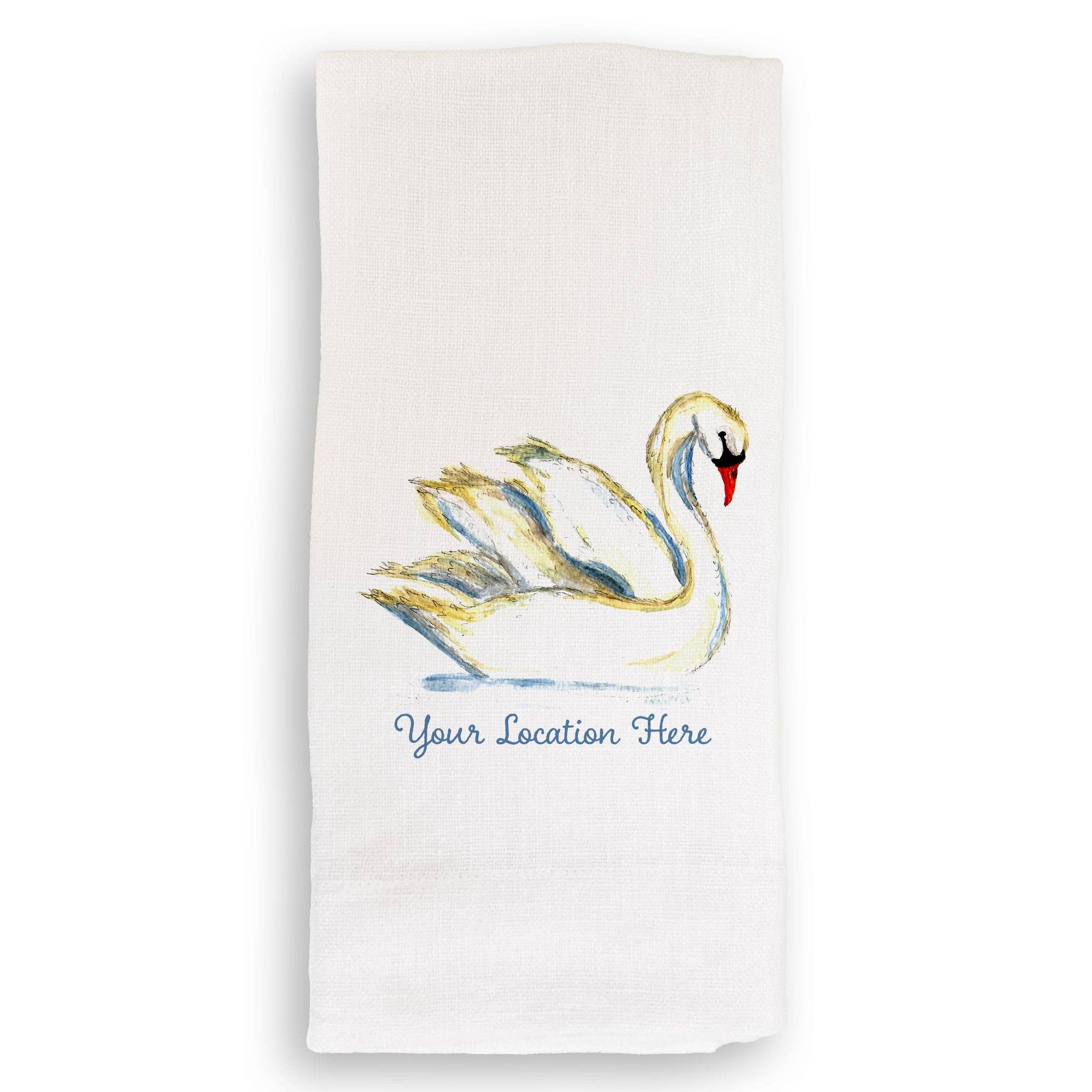Swan with Location