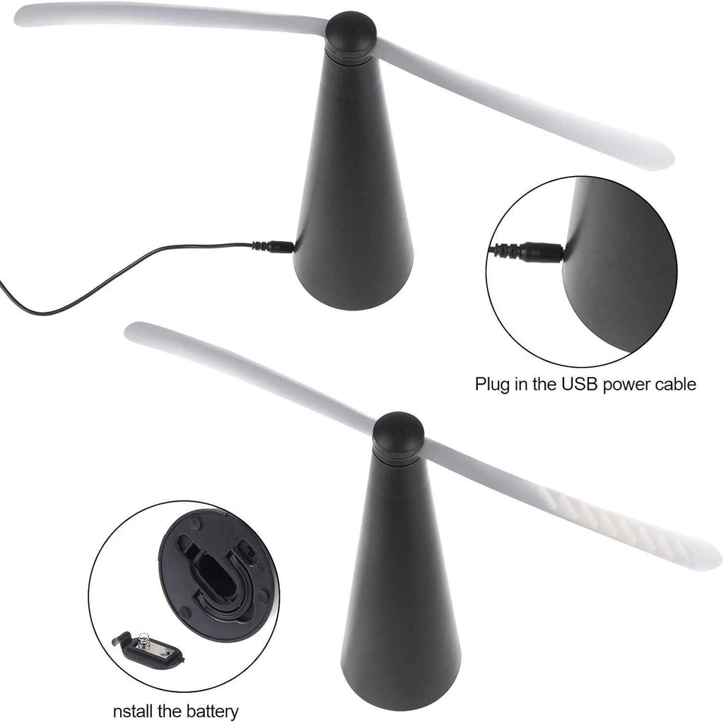 Table Fly Fan Portable Tabletop Fly Fan for Indoor Outdoor