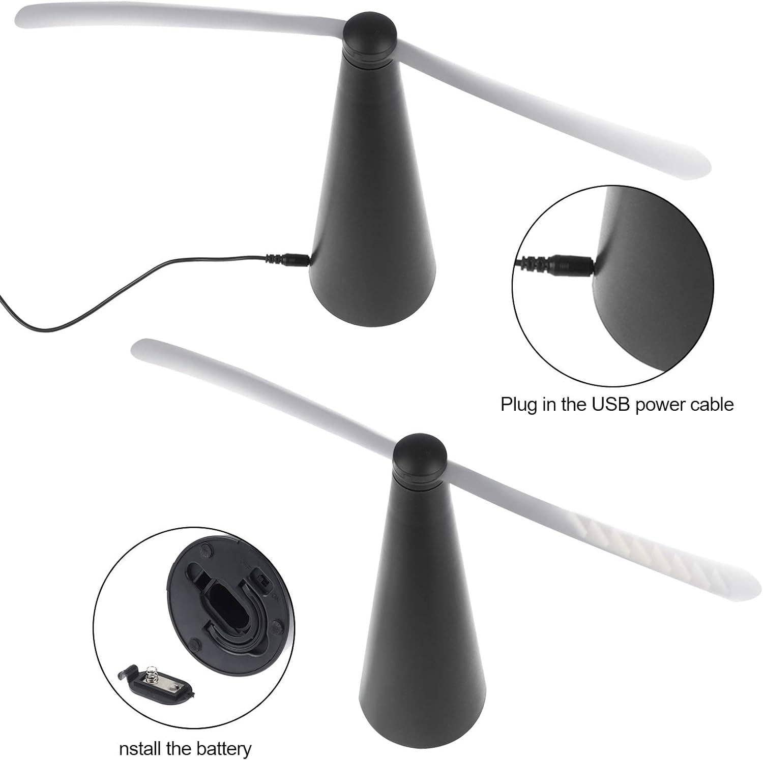 Table Fly Fan Portable Tabletop Fly Fan for Indoor Outdoor