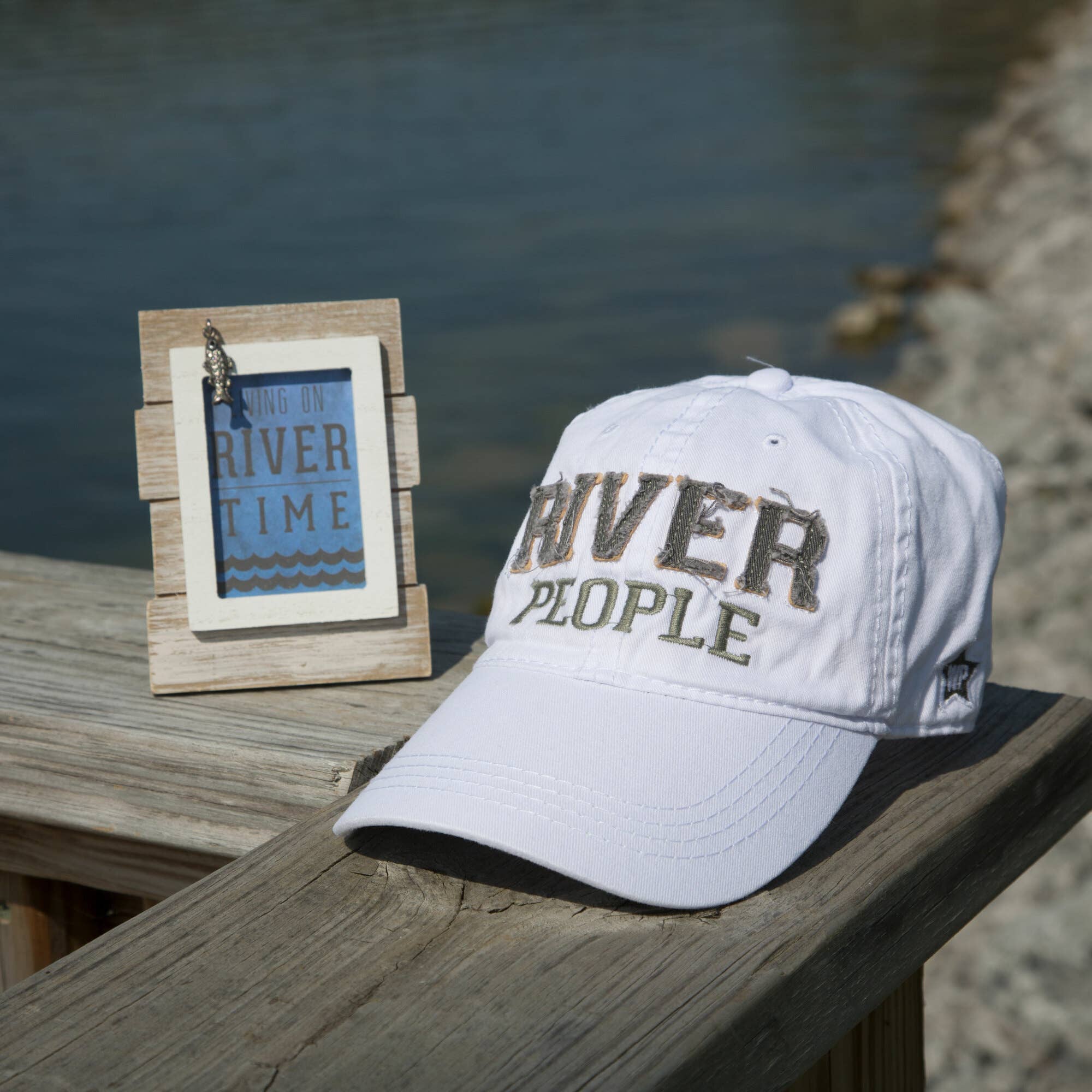 River People - Dark Gray Adjustable Hat