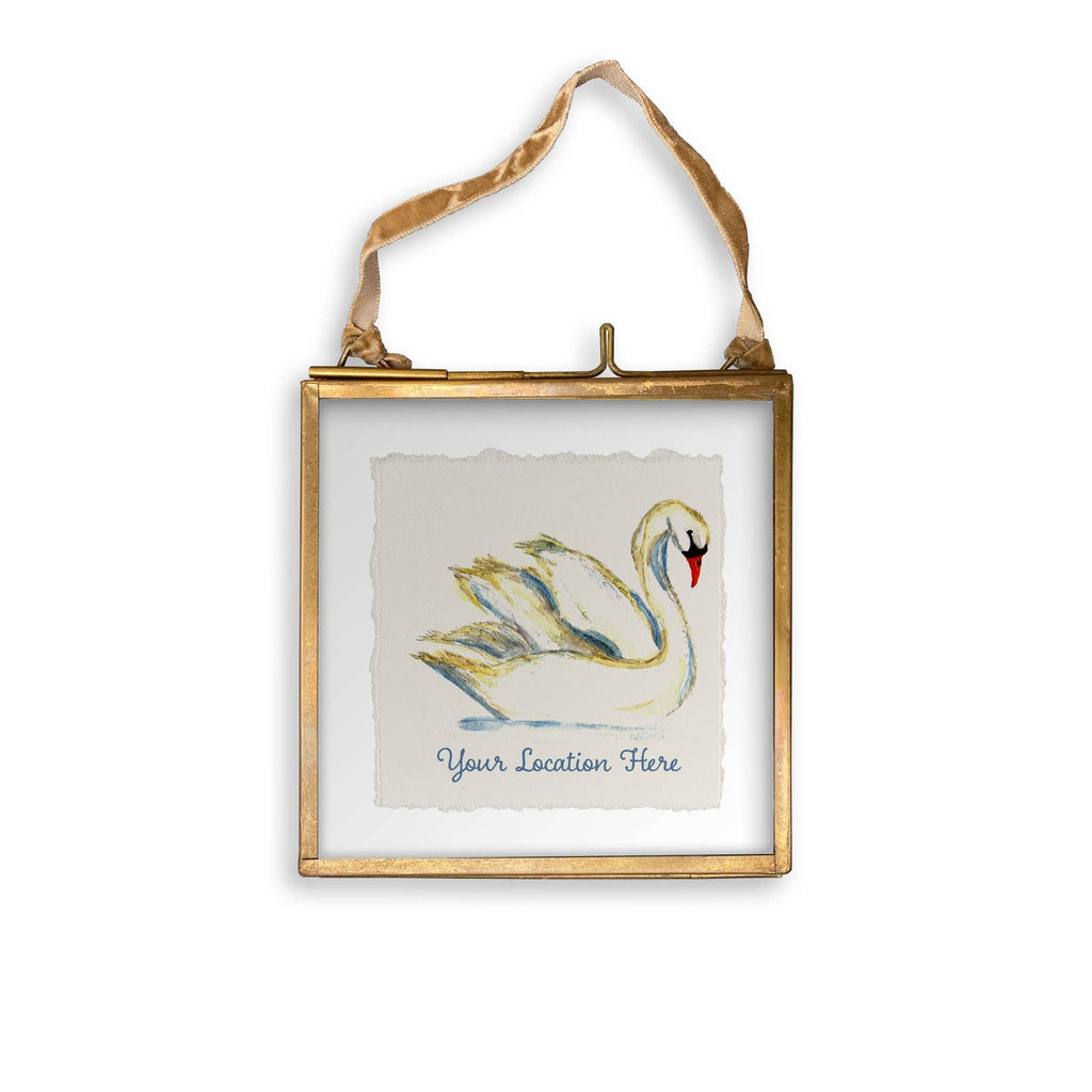 Swan with Location