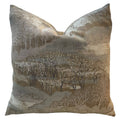 Claudia Landscape Throw Pillow with Feather Insert         