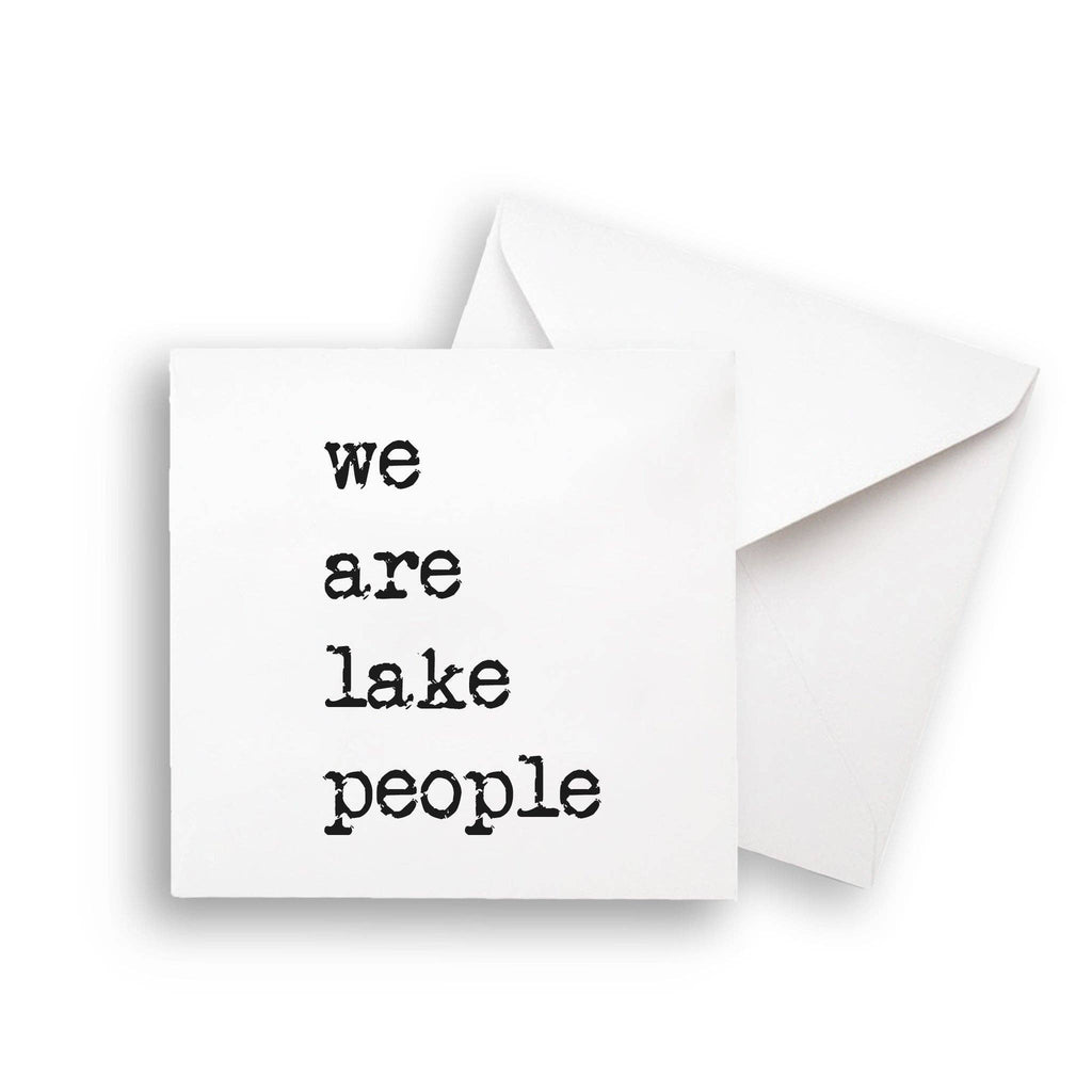We Are Lake People