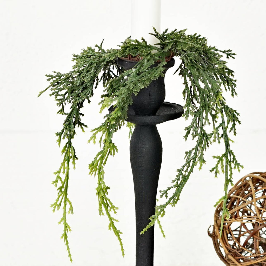 510375- 1.5in(12in) Ring-Mixed Green Cypress Pine