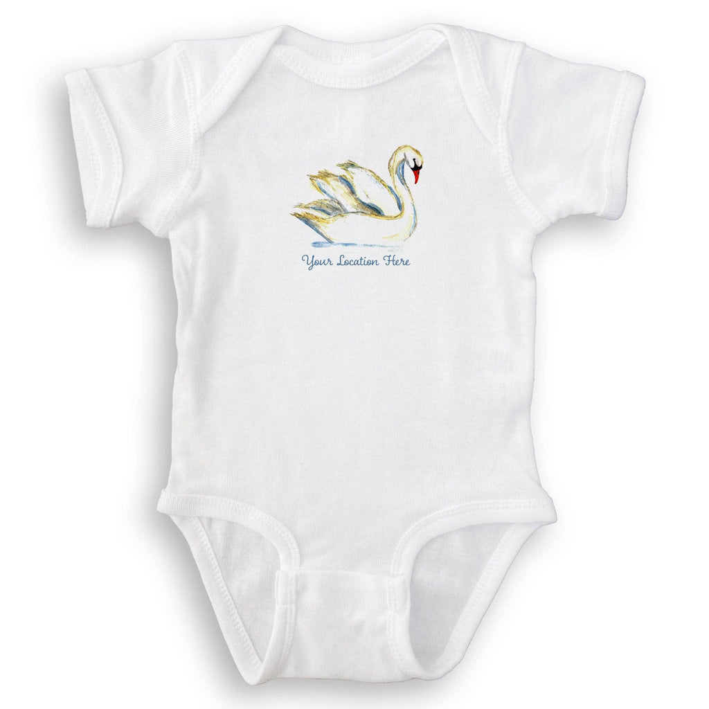 Swan with Location