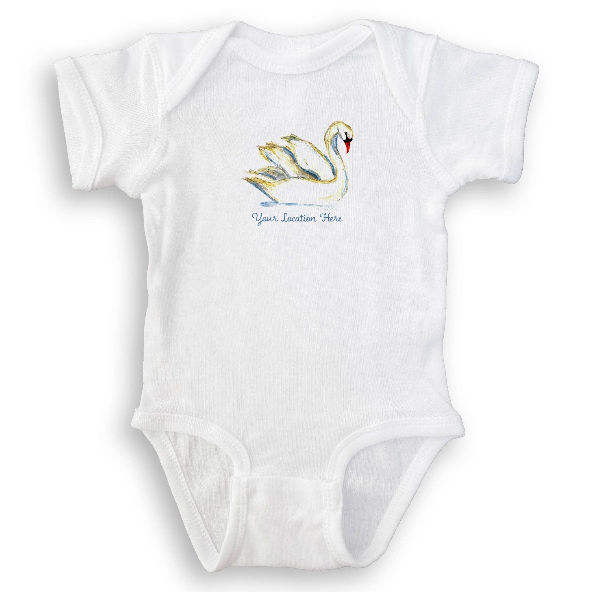 Swan with Location
