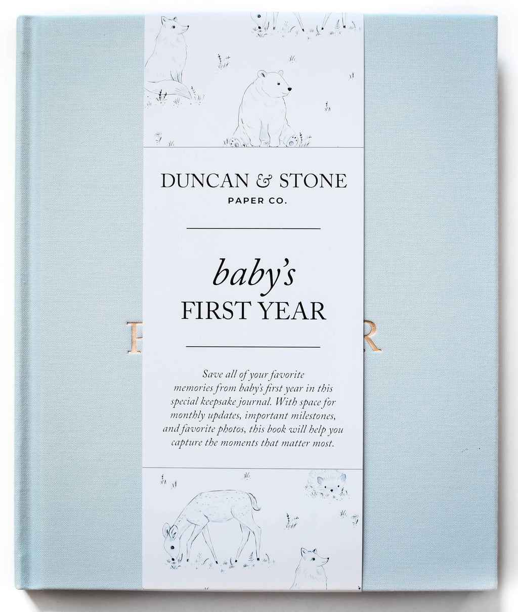 Baby's First Year Memory Book & Photo Album | Mother's Day