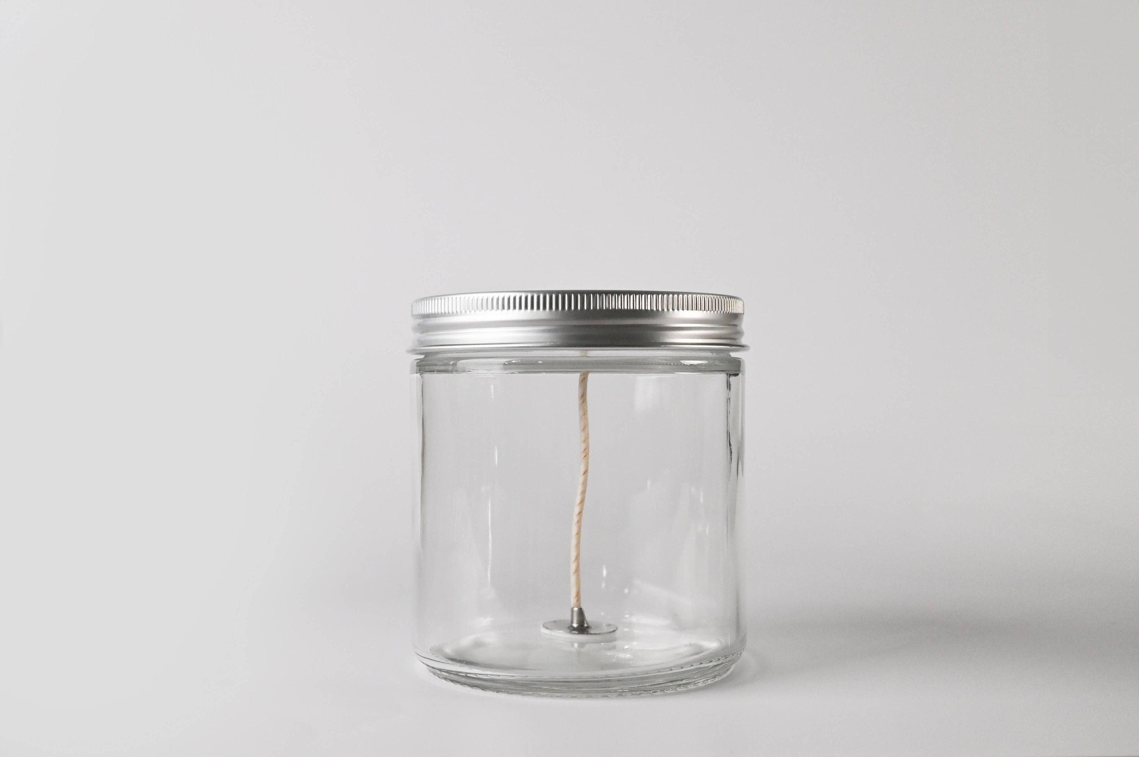 Candle Bar - 10 oz Glass Wicked Jar with Lid