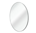 32 Inch Silver Metal Framed Round Bathrrom Mirror for Wall