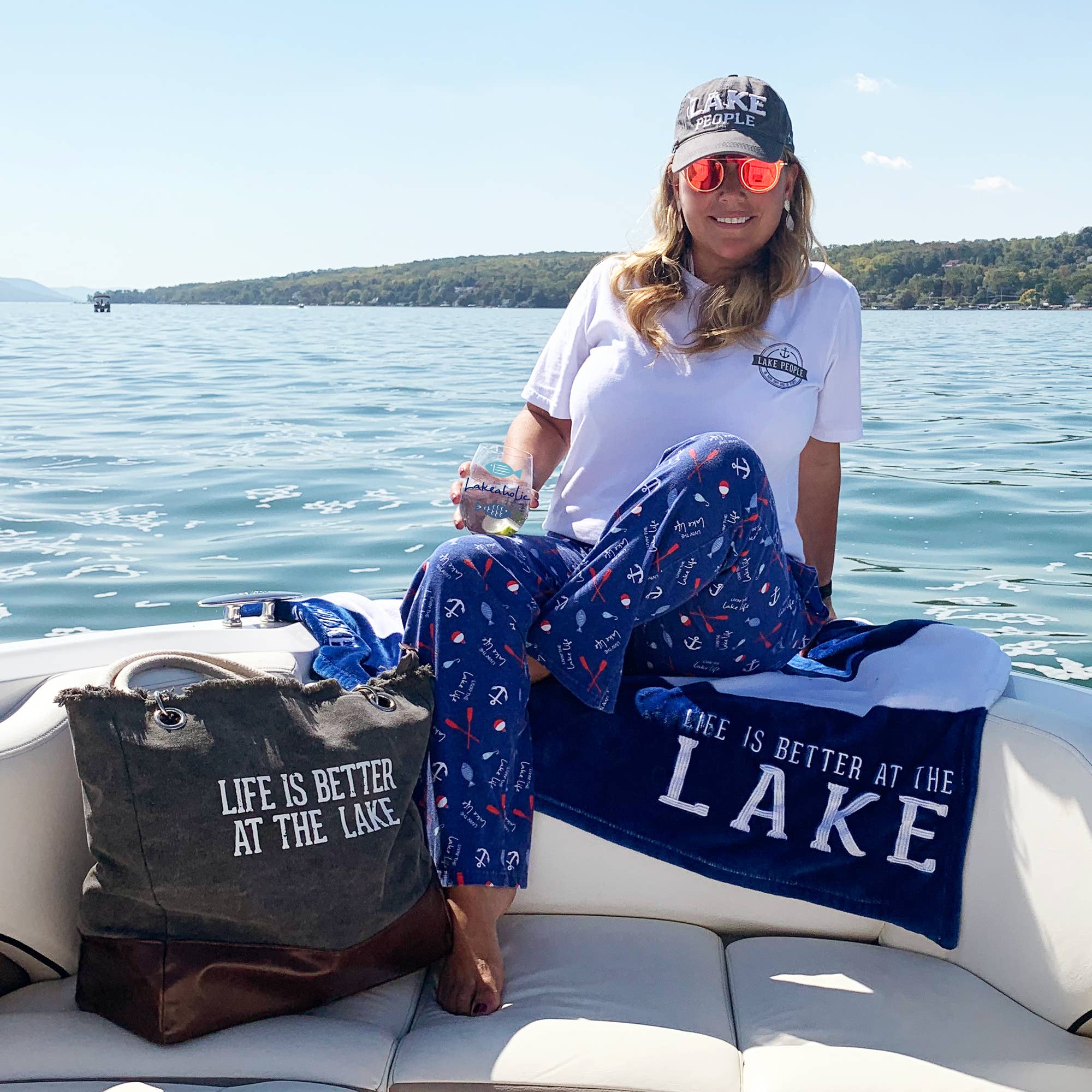 Lake People - Dark Gray Adjustable Hat