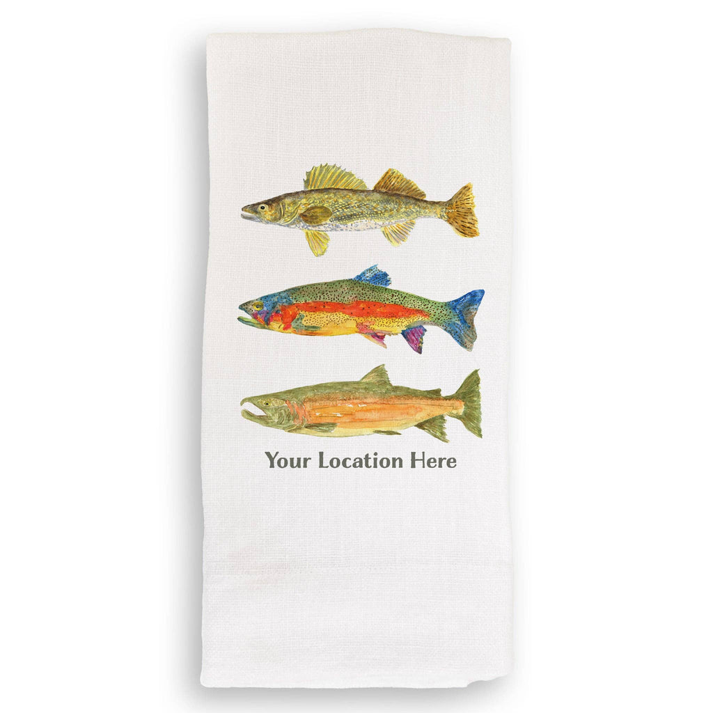 Lake Fish with Location