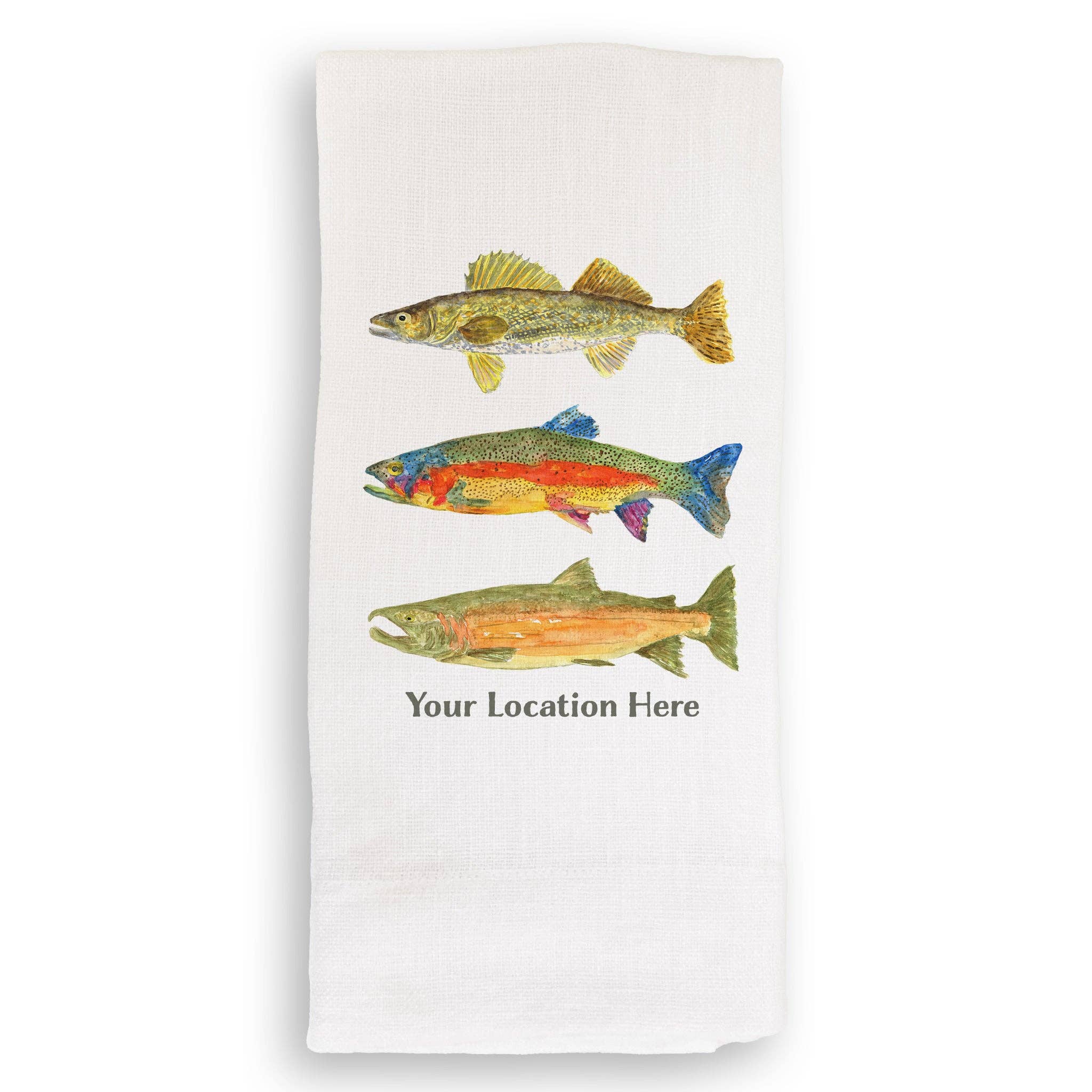 Lake Fish with Location