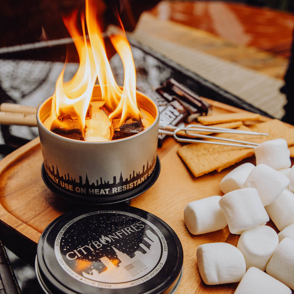 City Bonfire Mini Smokeless Tabletop Portable Fire Pit