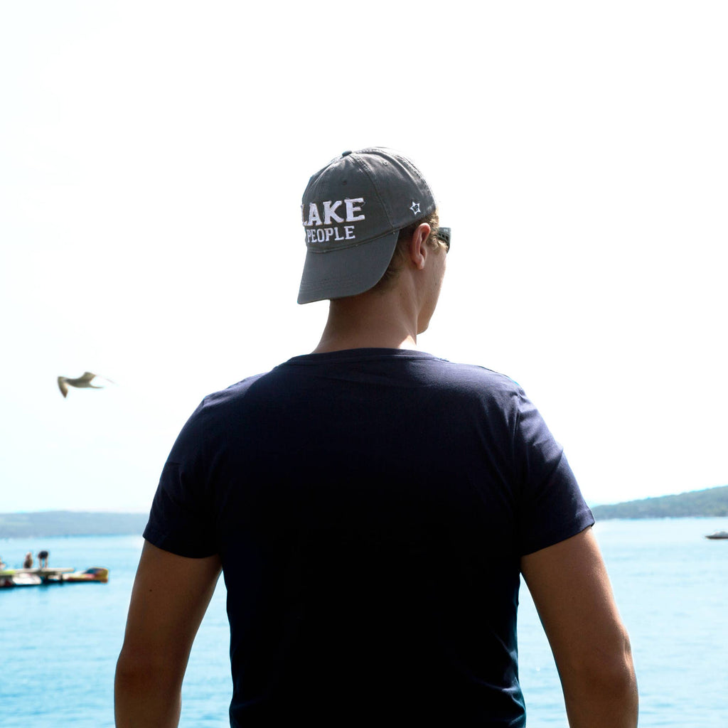 Lake People - Dark Gray Adjustable Hat