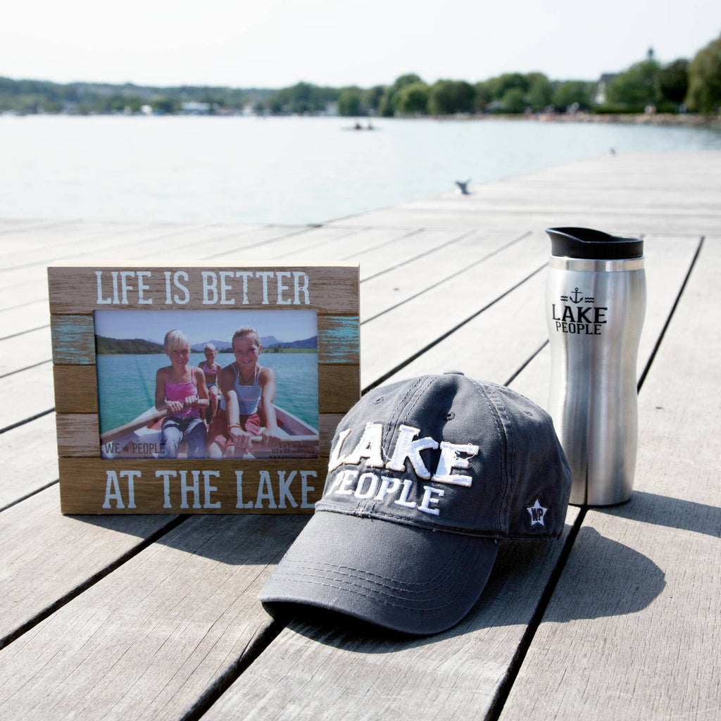 Lake People - Dark Gray Adjustable Hat