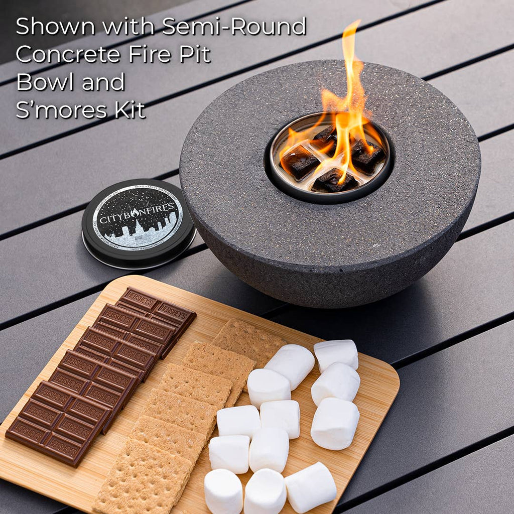 City Bonfire Mini Smokeless Tabletop Portable Fire Pit