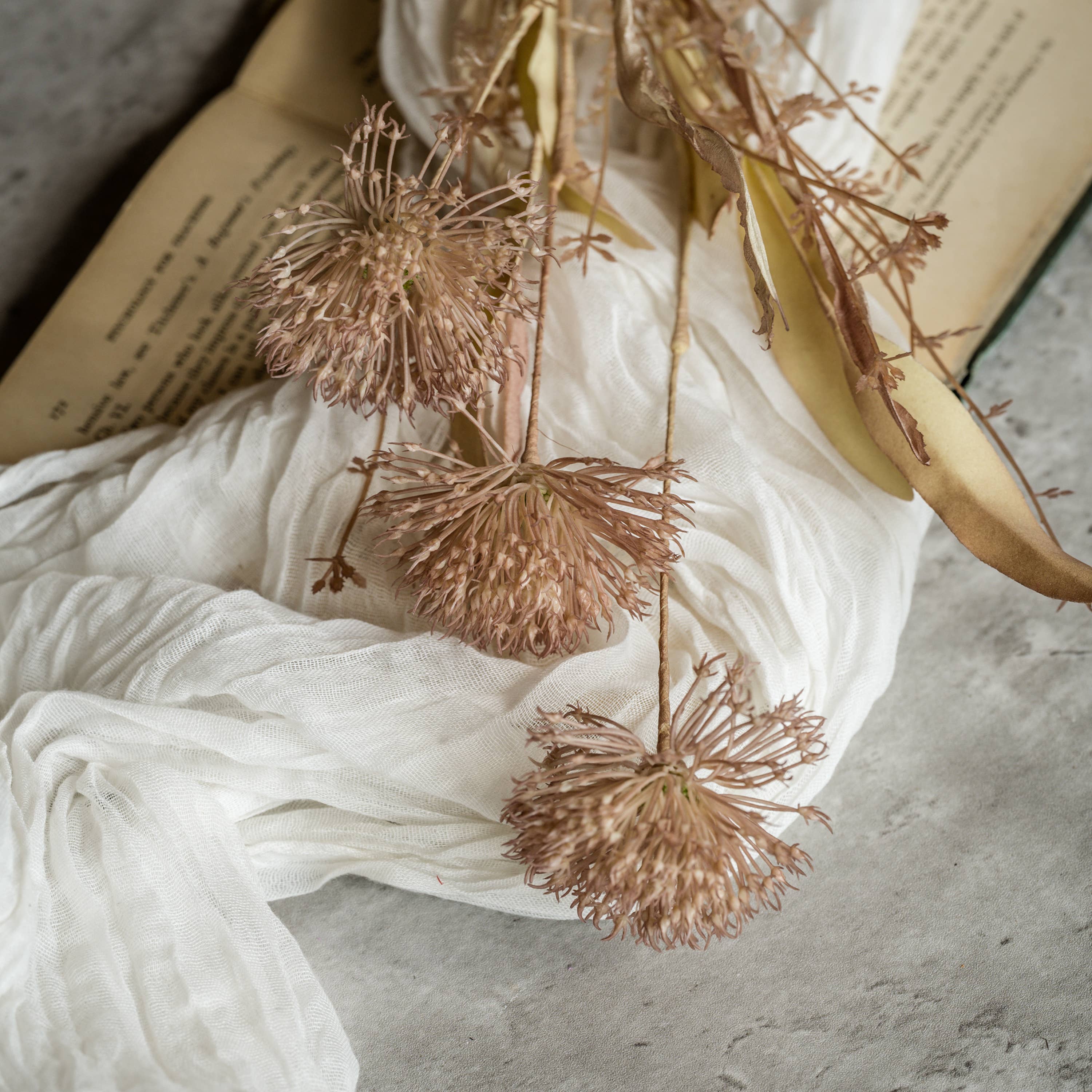20.5" ROSEWOOD WILD LEEK SPRAY