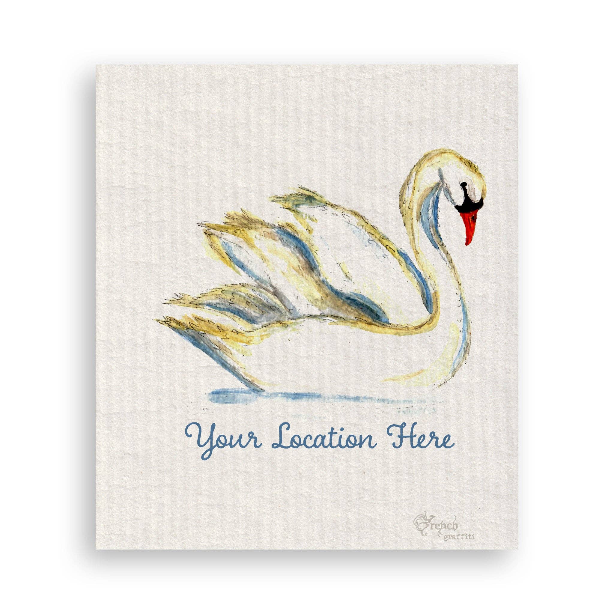 Swan with Location