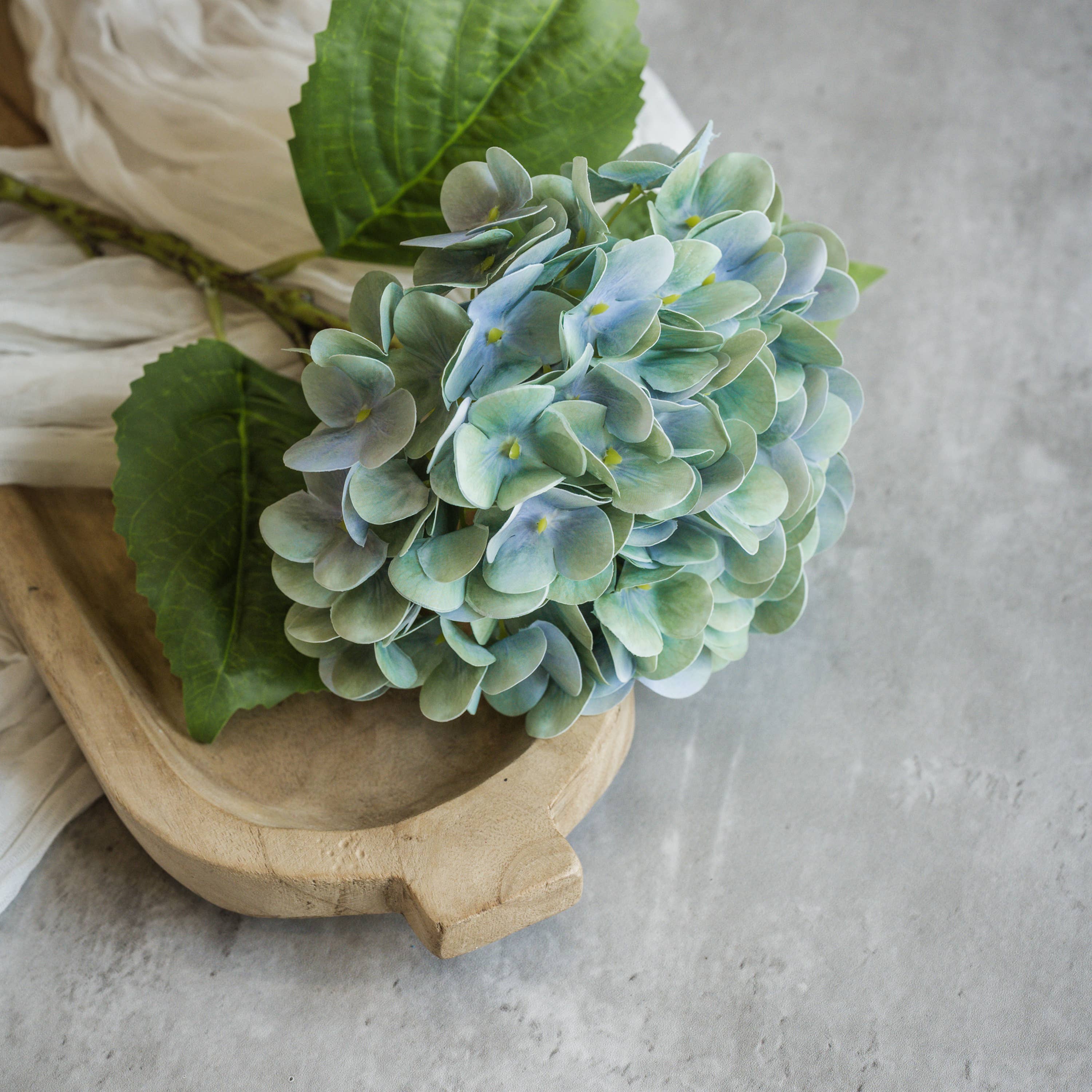 20" MIXED BLUE HYDRANGEA STEM