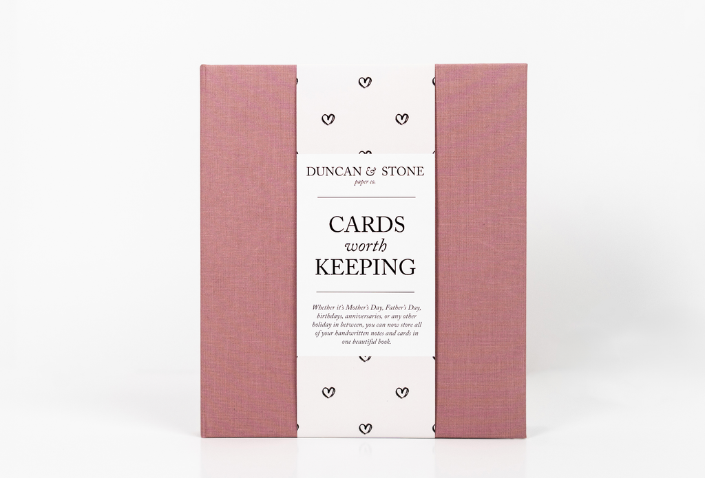 Cards Worth Keeping Journal | Birthday Card Organizer Book