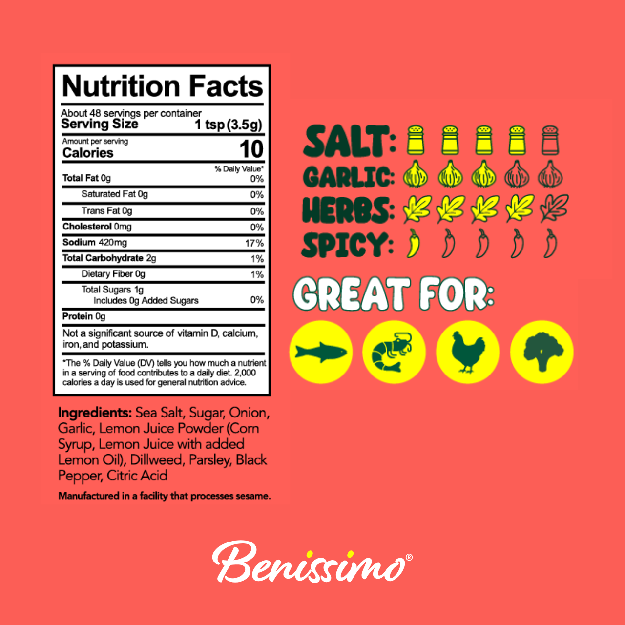 Salmon Seasoning & Rub (250mL PET)