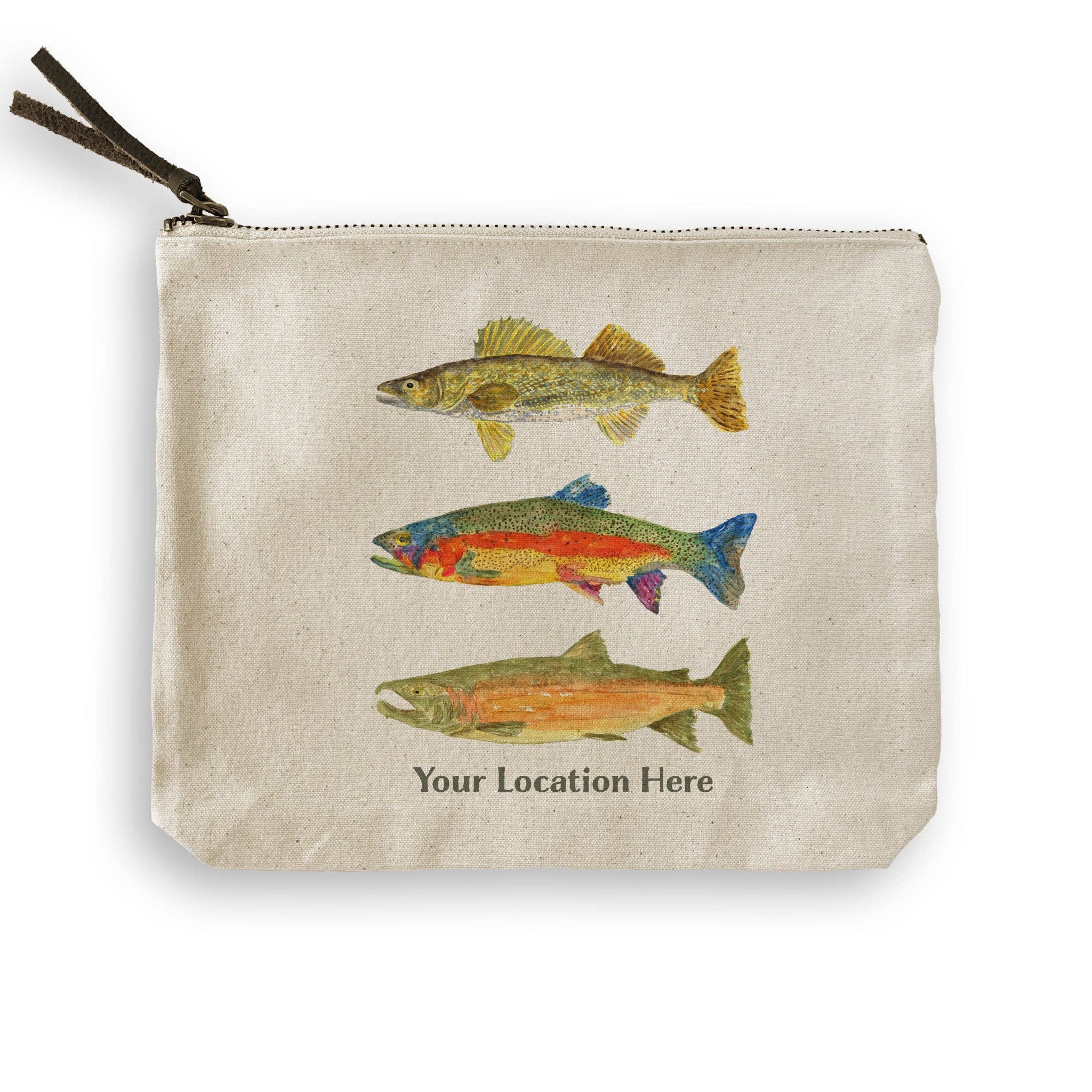Lake Fish with Location