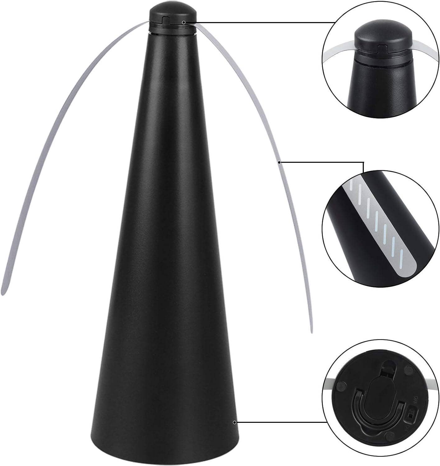 Table Fly Fan Portable Tabletop Fly Fan for Indoor Outdoor