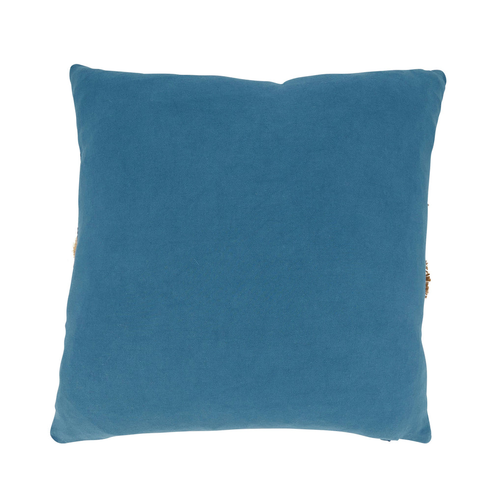 Delicate Embroidered Floral Pillow