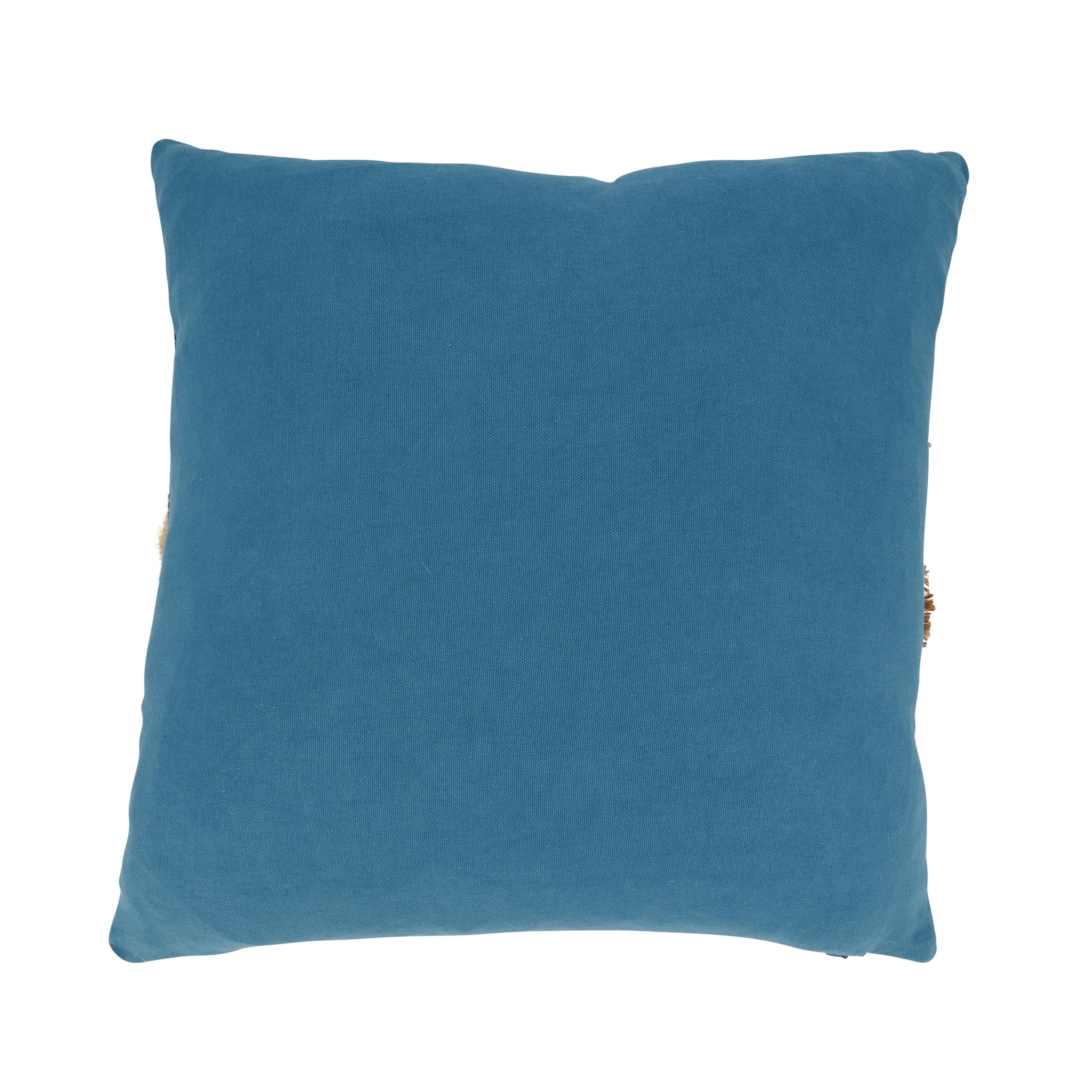Delicate Embroidered Floral Pillow