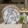 BLUE & WHITE BIRDS PLATE