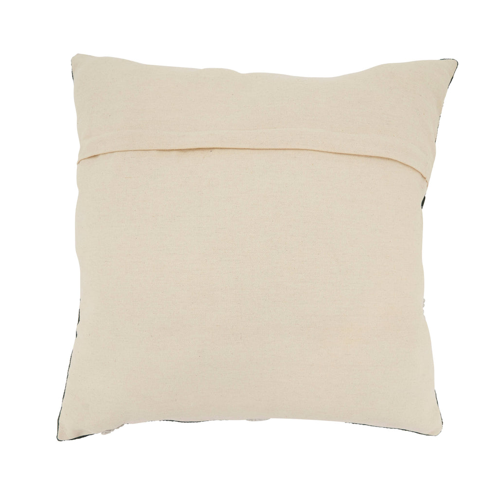 Velvet Boho Circles Throw Pillow