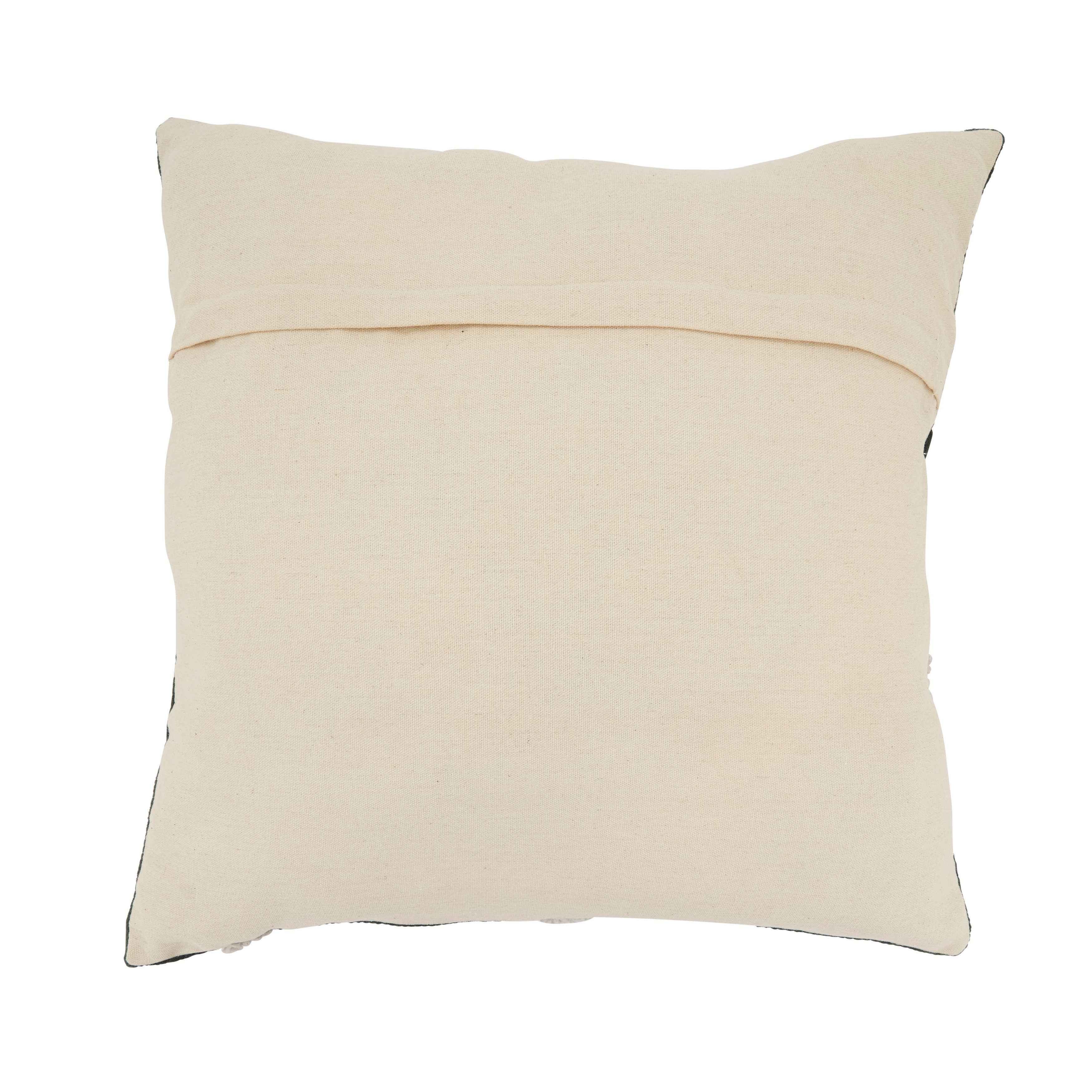 Velvet Boho Circles Throw Pillow