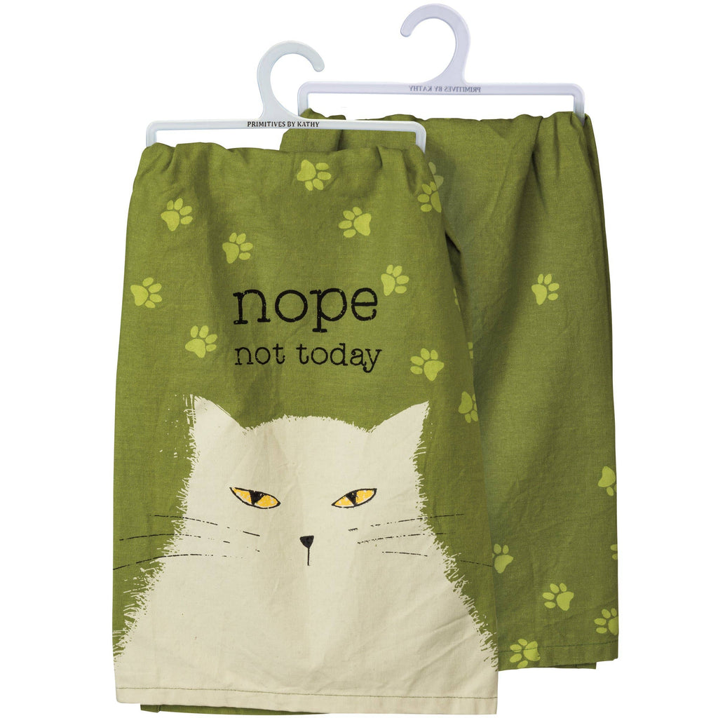Nope Not Today Kitchen Towel