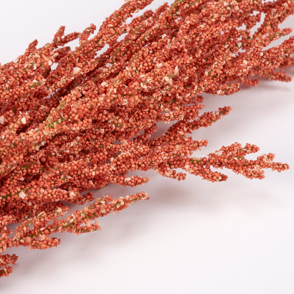 Rust Pampas Grass Floral Pick