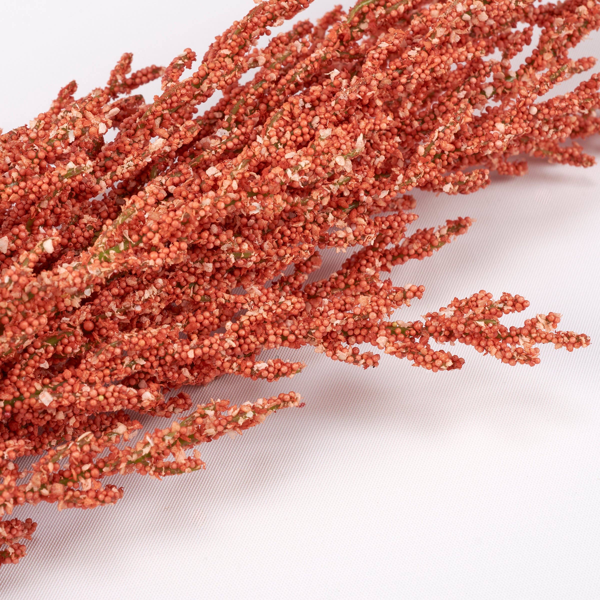Rust Pampas Grass Floral Pick