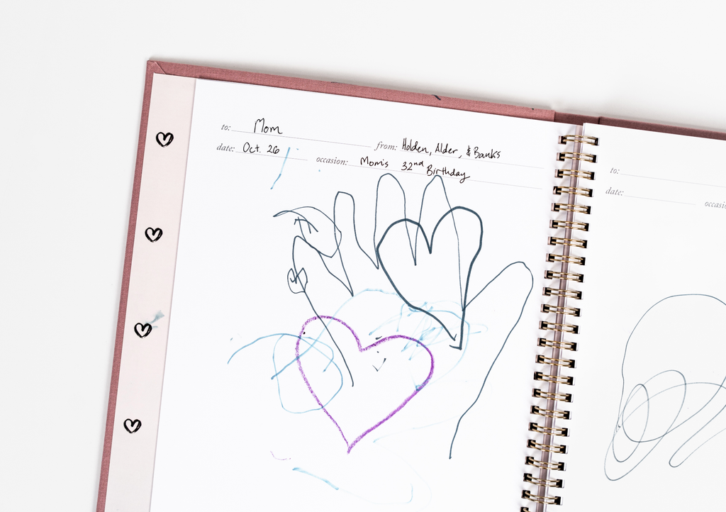 Cards Worth Keeping Journal | Birthday Card Organizer Book