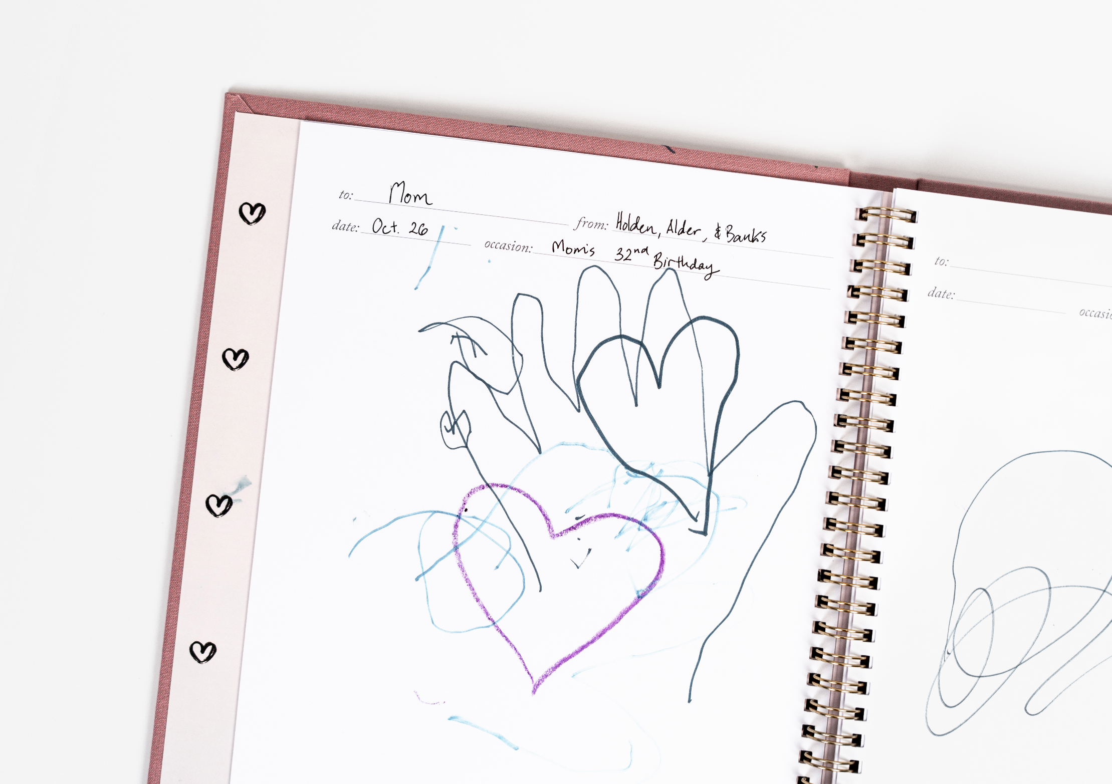 Cards Worth Keeping Journal | Birthday Card Organizer Book