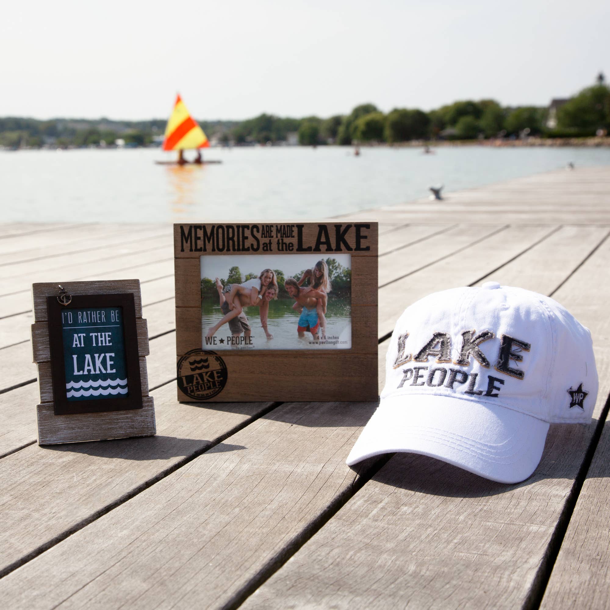 Lake People - Dark Gray Adjustable Hat