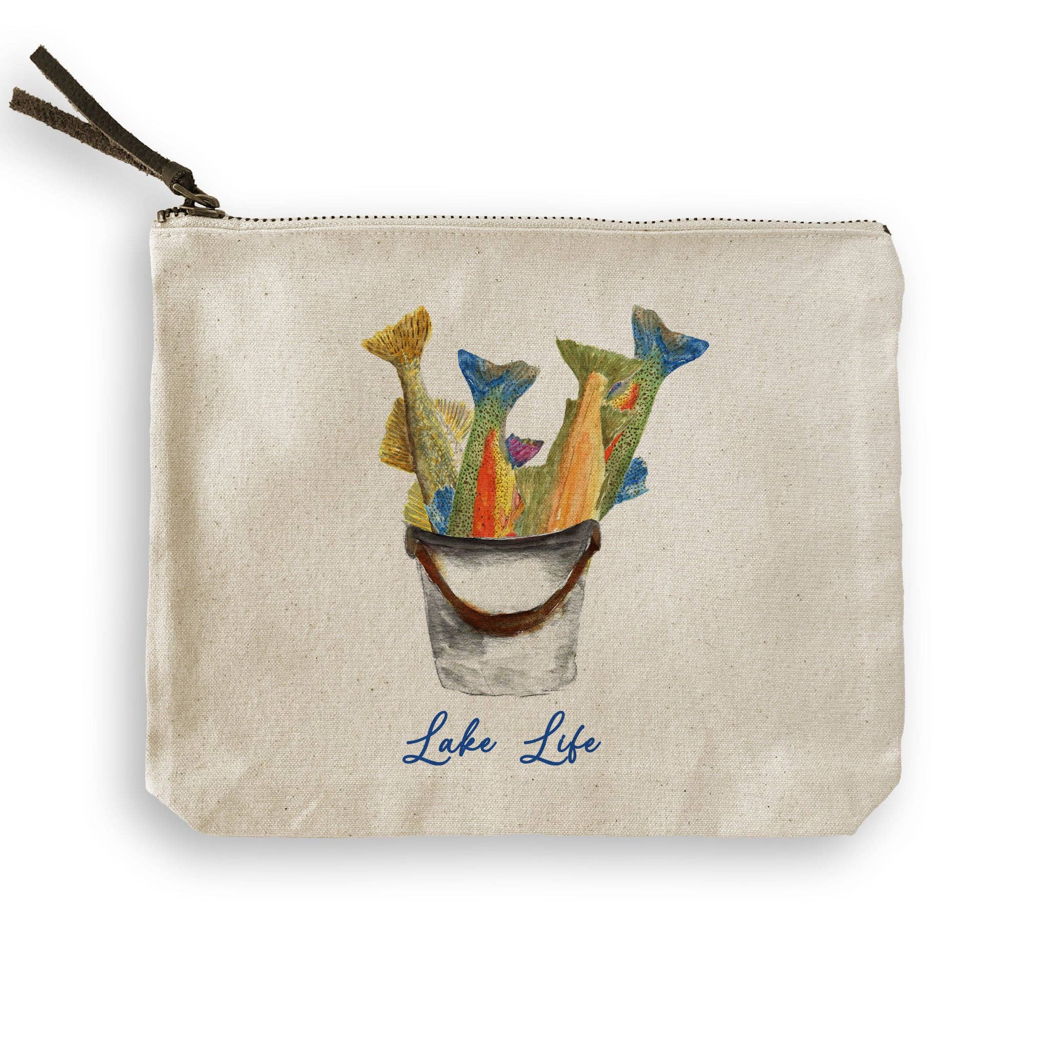 Lake Life Bucket of Fish