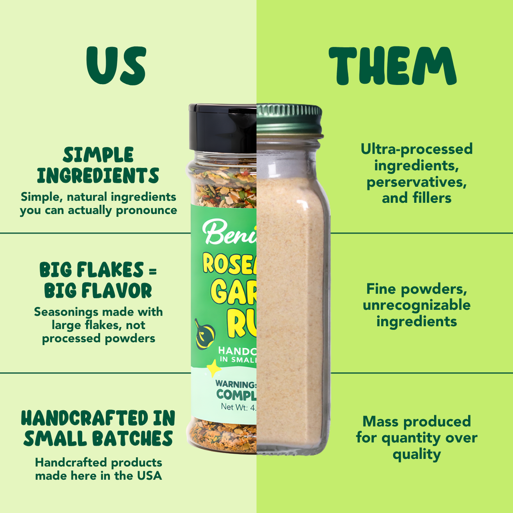 Rosemary Garlic Seasoning & Rub (250mL PET)