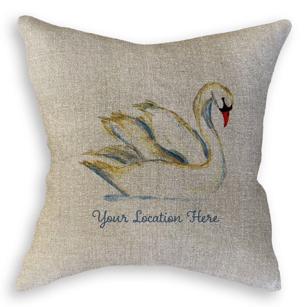 Swan with Location