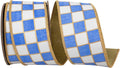 Gilded Check Outlined Dlux Metallic Backed Wrd Edge