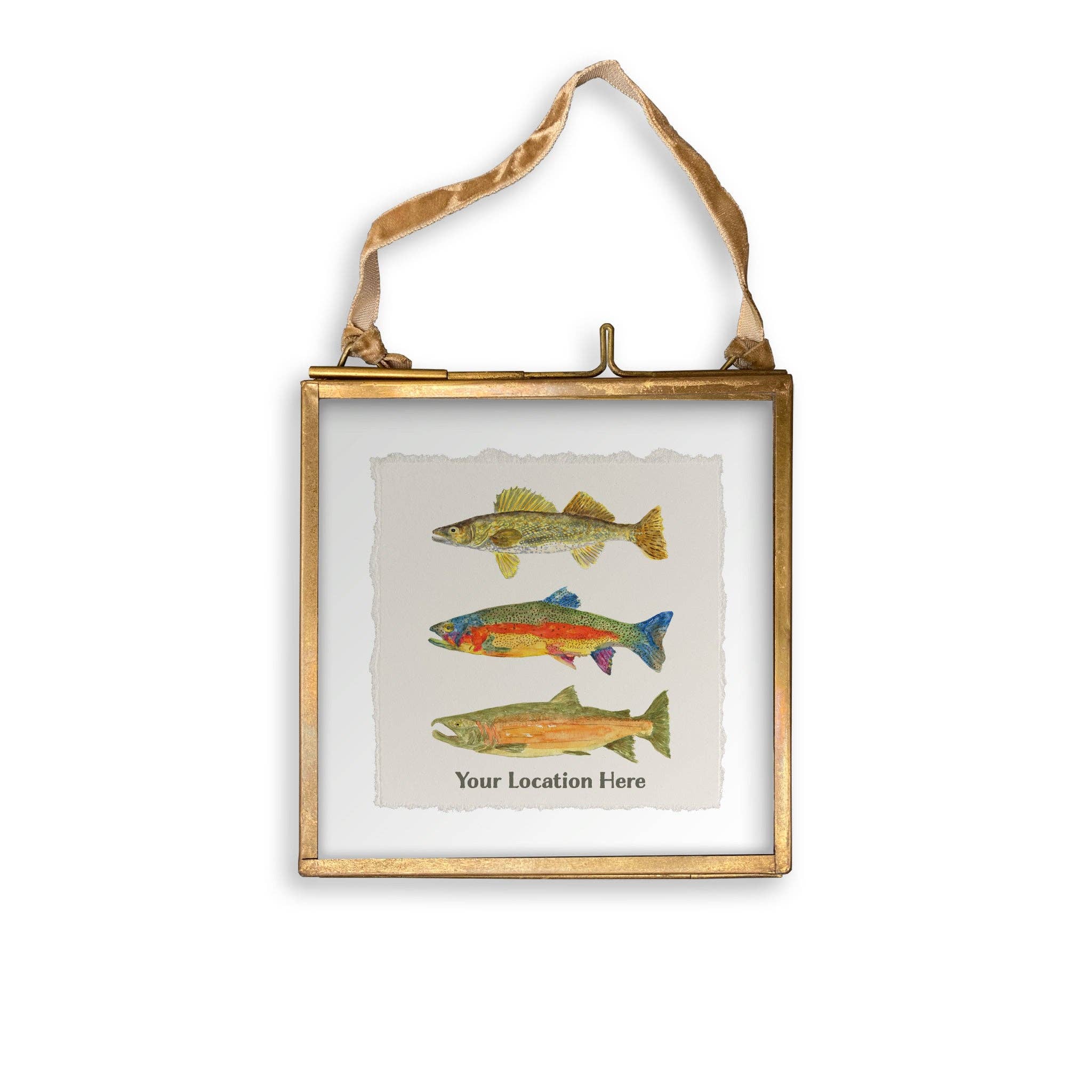 Lake Fish with Location