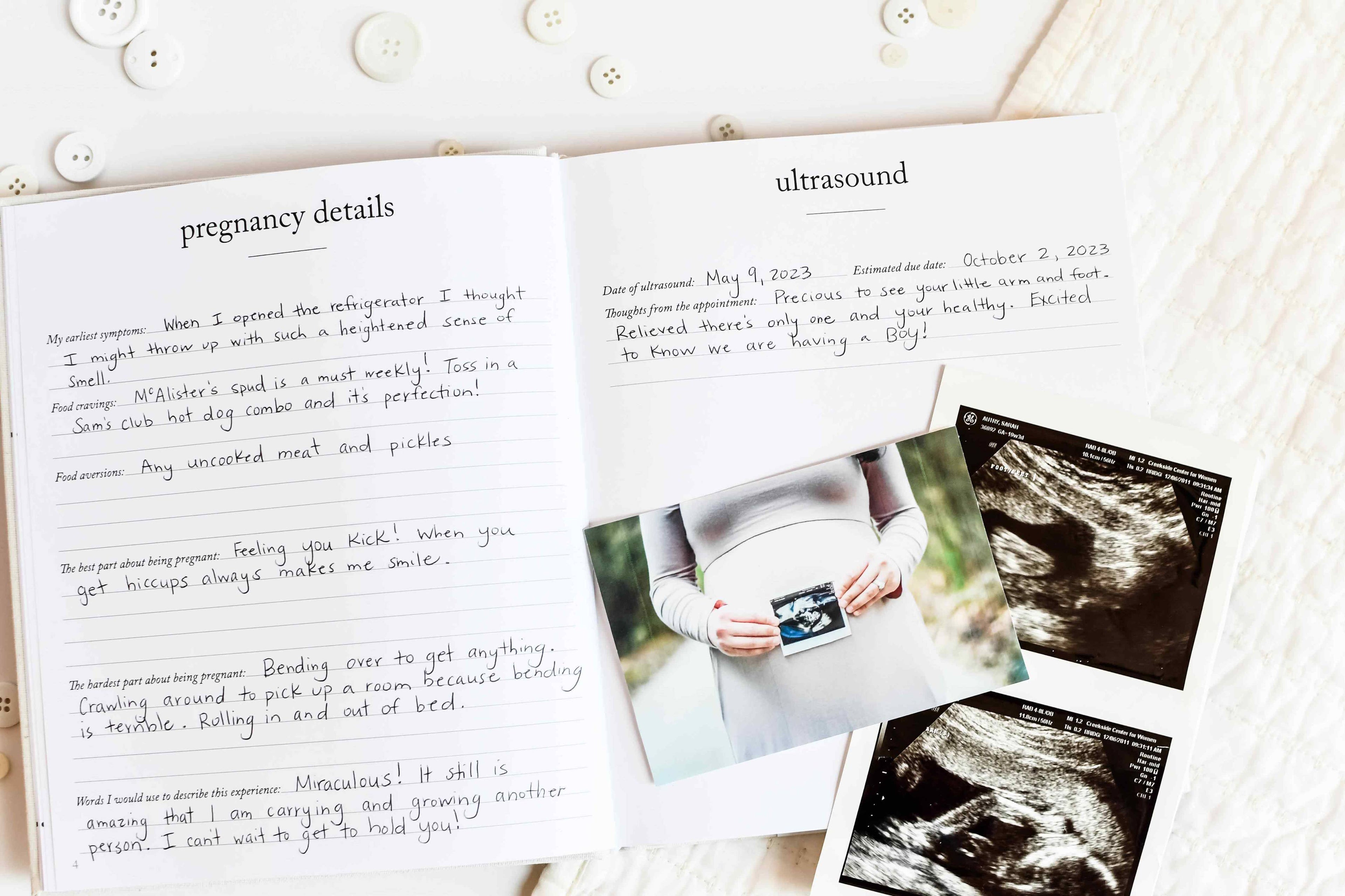 Baby Memory Book for New Mom Gift | Baby Photo Album