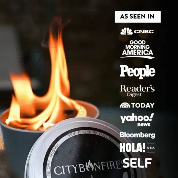 Fall “Hello Pumpkin” City Bonfires® Portable Fire Pit