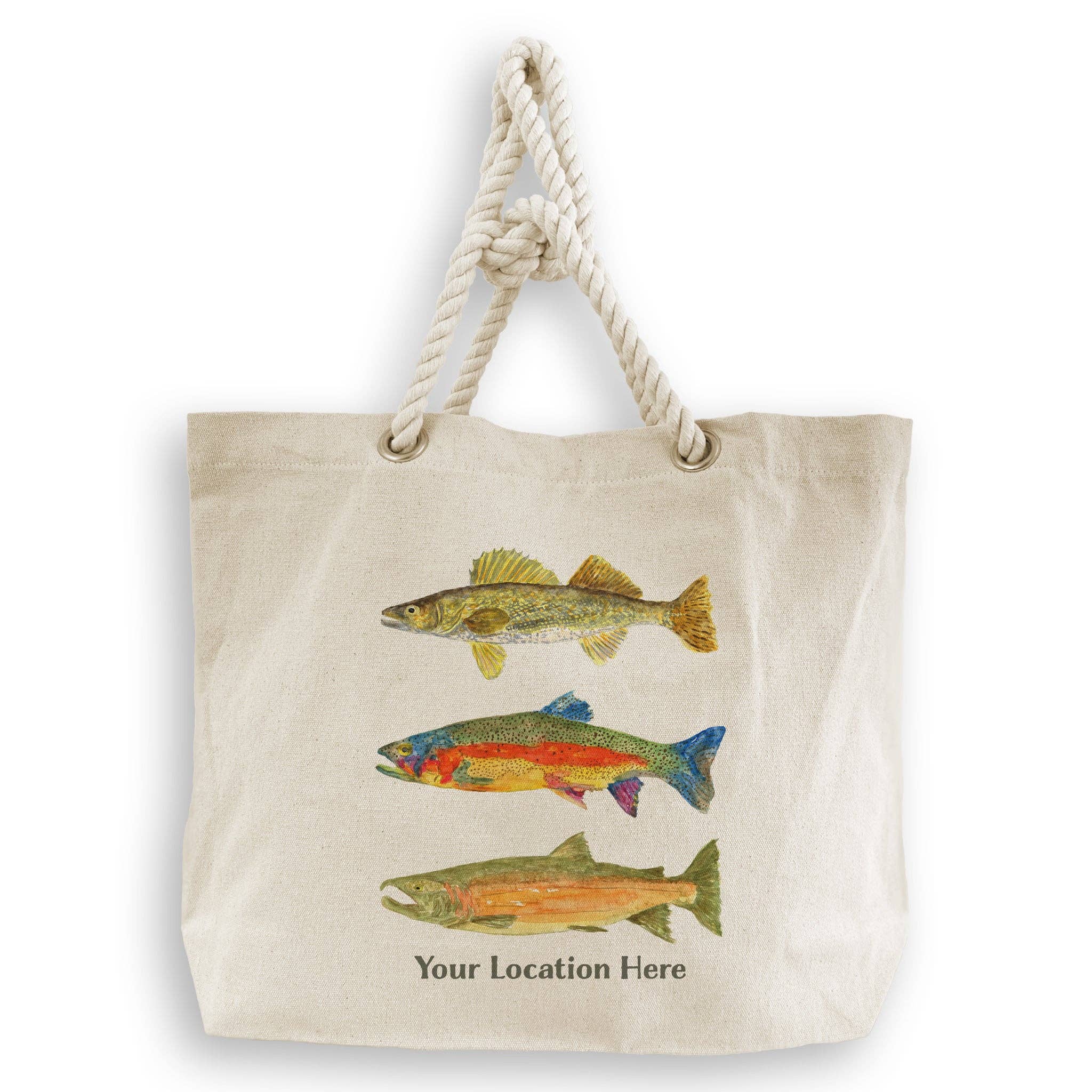 Lake Fish with Location