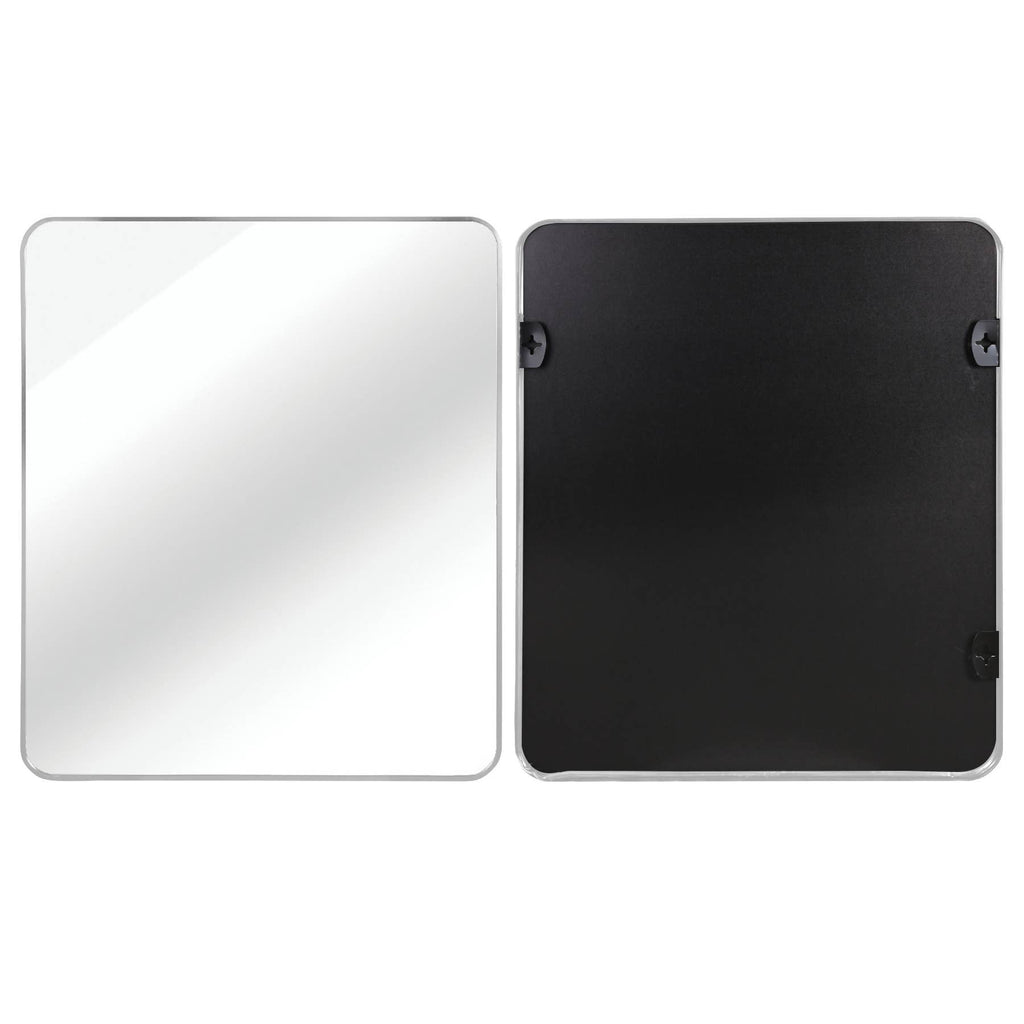 Silver 30 "x36" Rectangular Bathroom Wall Mirror
