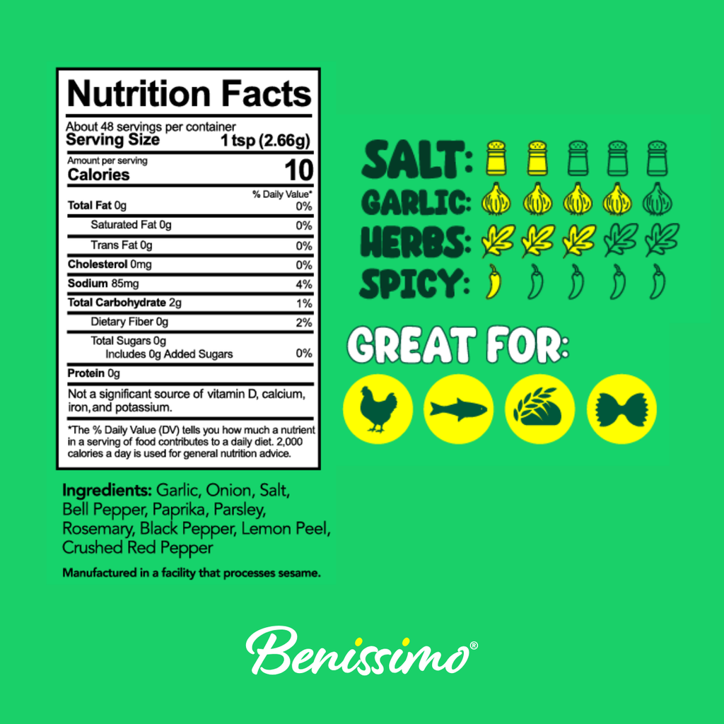 Rosemary Garlic Seasoning & Rub (250mL PET)