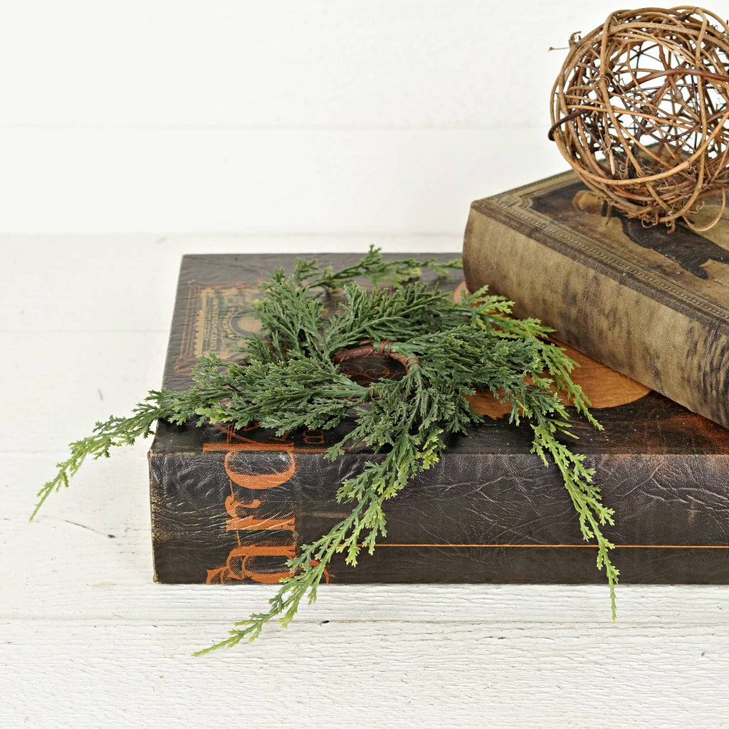 510375- 1.5in(12in) Ring-Mixed Green Cypress Pine